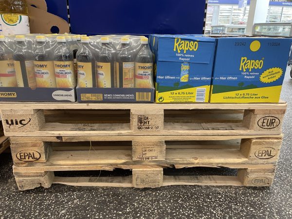 Handsortierte Europaletten
