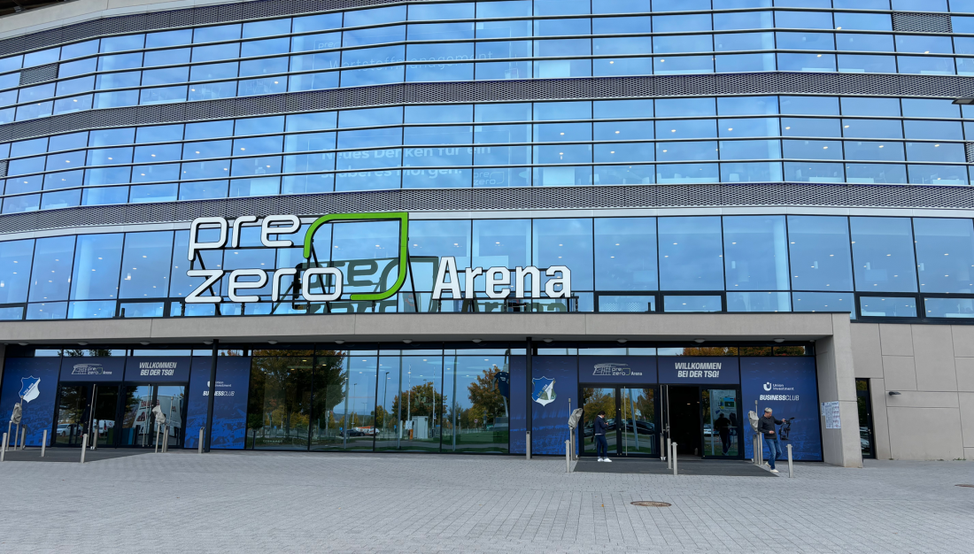 PreZero Arena Sinsheim beim Intralogistics Summit 2025 – Veranstaltungsort der Gebhardt Group.