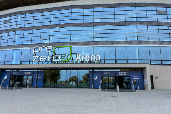 PreZero Arena Sinsheim beim Intralogistics Summit 2025 – Veranstaltungsort der Gebhardt Group.